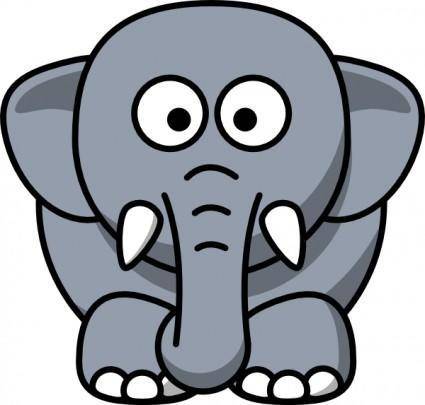 Cartoon Elephant clip art