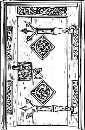 Ancient Door clip art