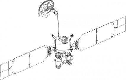 Mars Global Surveyor clip art