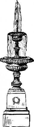 Fountain clip art