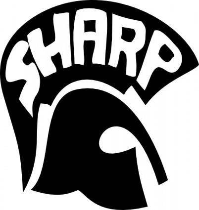 Sharp Logo clip art