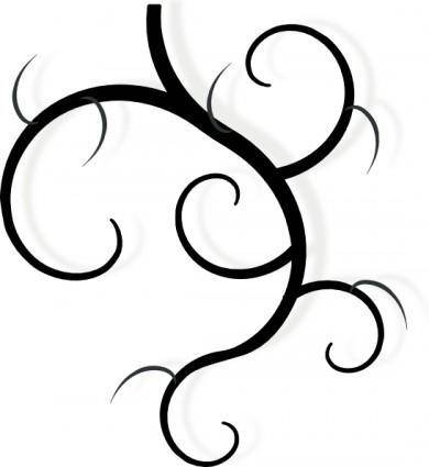 Design Element Swirl clip art