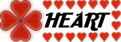 Heart Logotype clip art