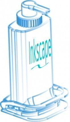 Inkscape Dispenser clip art