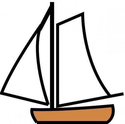 Sailing Boat clip art
