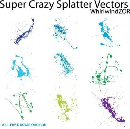 Super Crazy Splatter Vectors