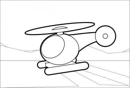 Helicopter clip art