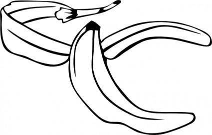 Banana Peel clip art