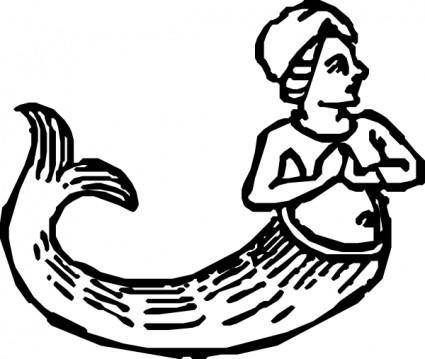 Mermaid clip art