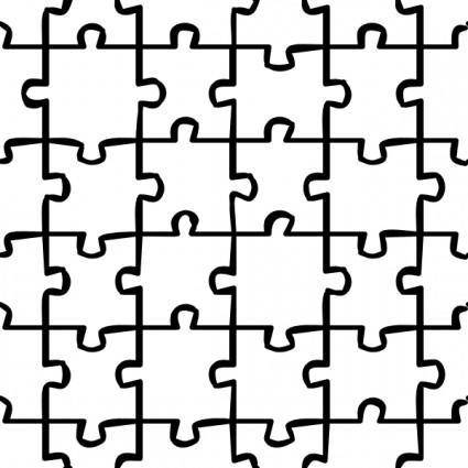 Jigsaw 1 Pattern clip art