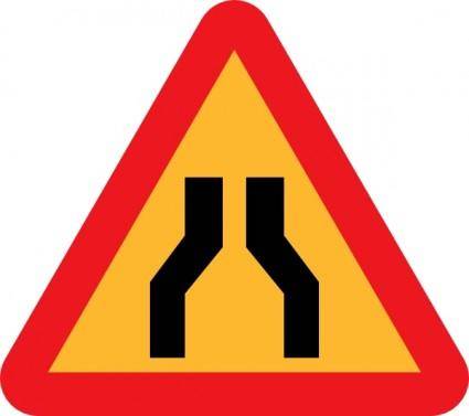 Roadlayout Sign clip art