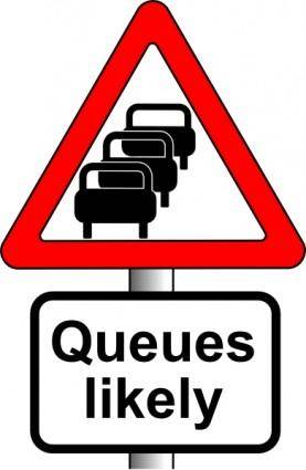 Traffic Likely Road Signs clip art