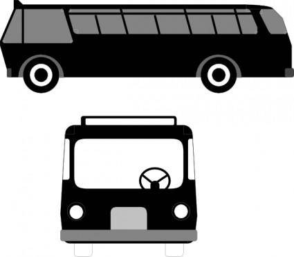 Bus Transportation clip art