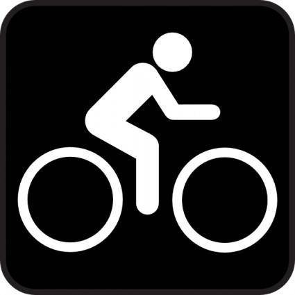 Map Symbols Bike clip art