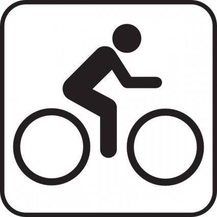 Map Symbols Bike clip art