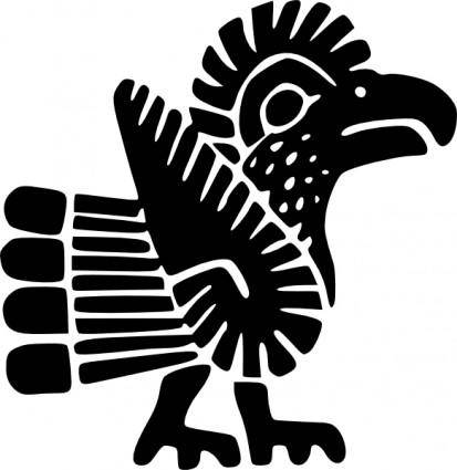 Ancient Mexico Motif clip art