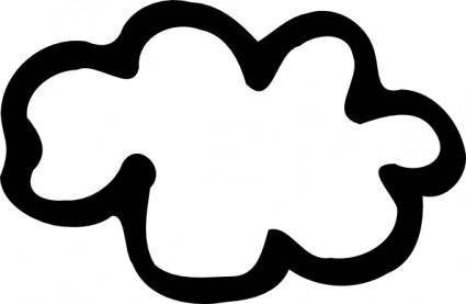White Cloud clip art