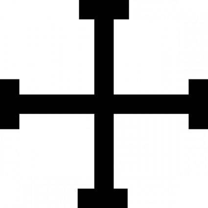 Cross Of Jerusalem clip art