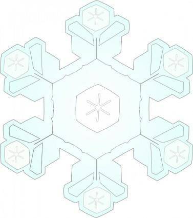 Snowflake 4 clip art