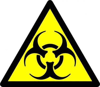 Biohazard Road Symbol clip art