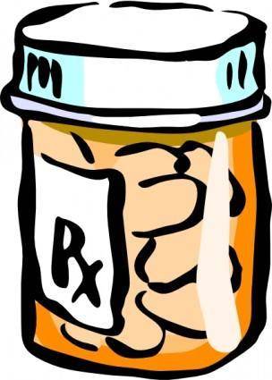 Medicine Jar clip art