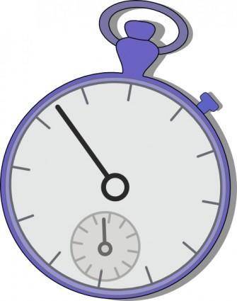 Old Style Stop Watch clip art