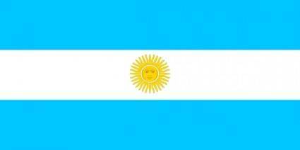 Flag Of Argentina clip art