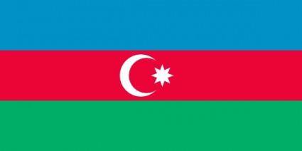 Flag Of Azerbaijan  clip art