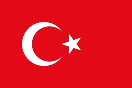 Flag Of Turkey clip art