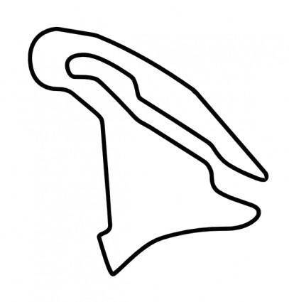 Circuit De Nevers Magny-cours Racing Track clip art