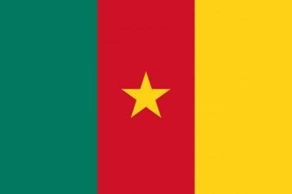 Flag Of Cameroon clip art