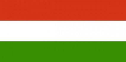 Flag Of Hungary clip art