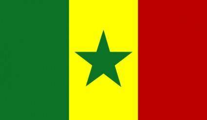 Flag Of Senegal clip art