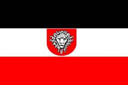 Jzedlitz Flag Deutsch Ostafrika clip art