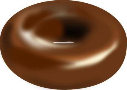 Chocolate Donut clip art
