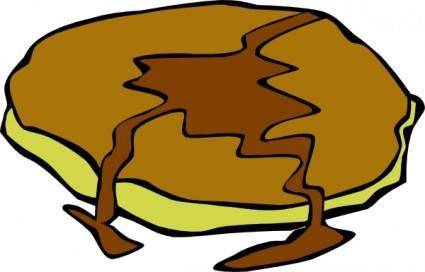 Pancake With Syrup clip art