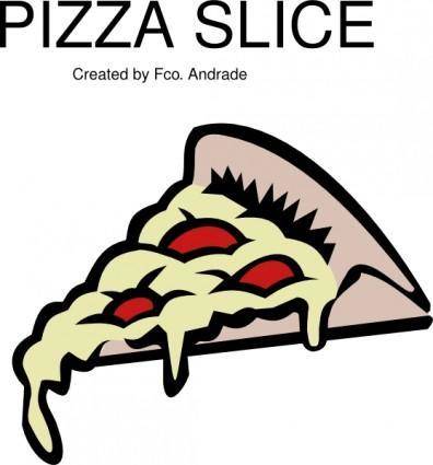 Pepperoni Pizza Slice clip art