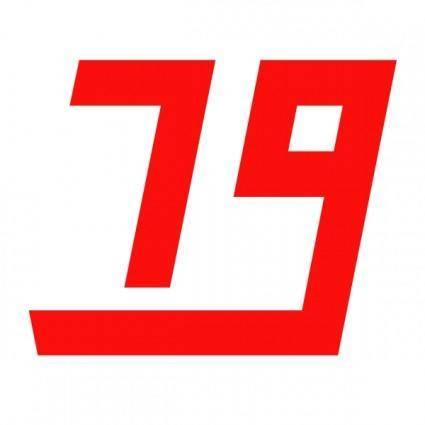79 In Red Symbol clip art