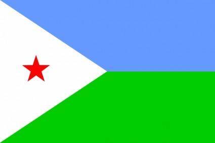 Djibouti Flag clip art