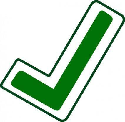 Apply Checkmark clip art