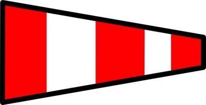 Signal Flag  clip art