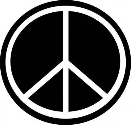 Peace Symbol 2 clip art