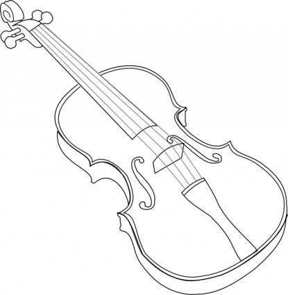 Violin clip art