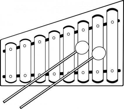 Xylophone clip art