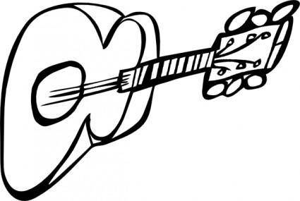 Guitar clip art