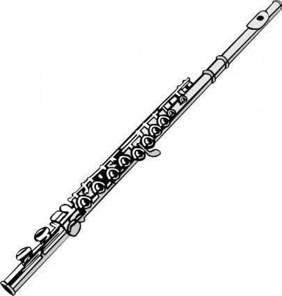 Flute In C clip art