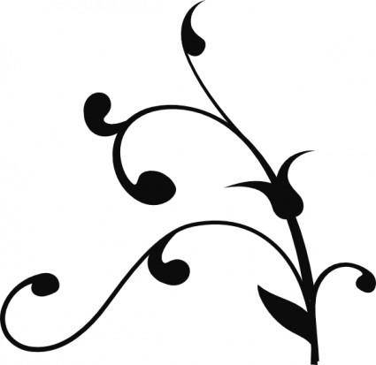 Twisted Branch clip art