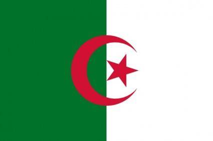 Flag Of Algeria clip art