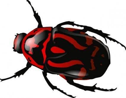 Srd Green Beetle clip art