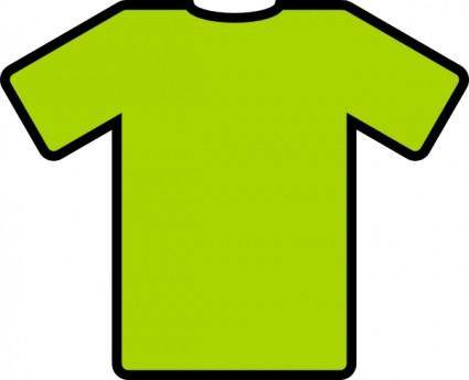 Green T Shirt clip art